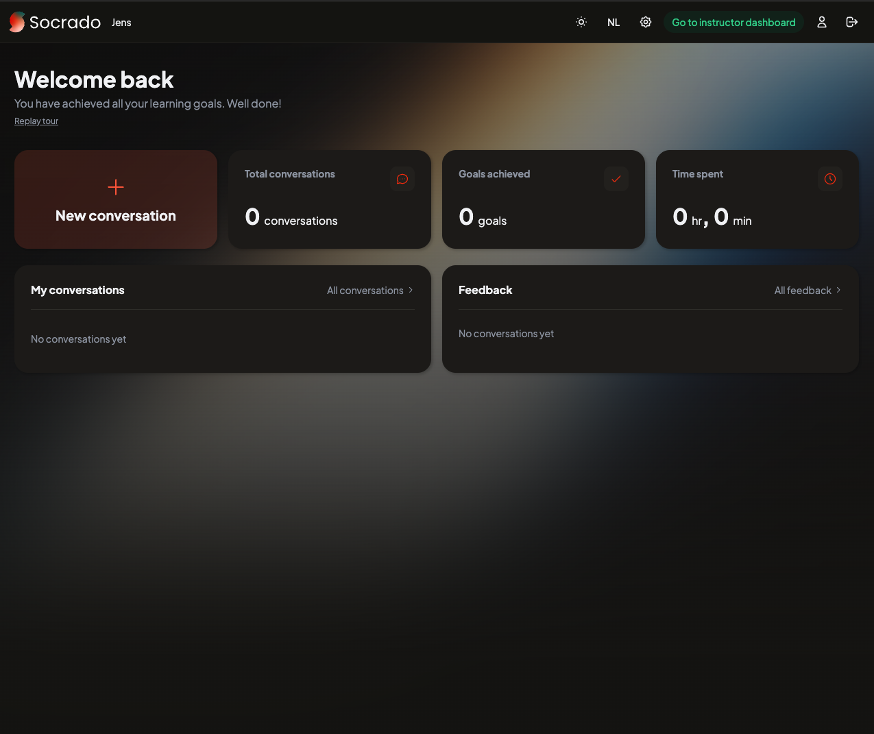 Socrado chatinterface
