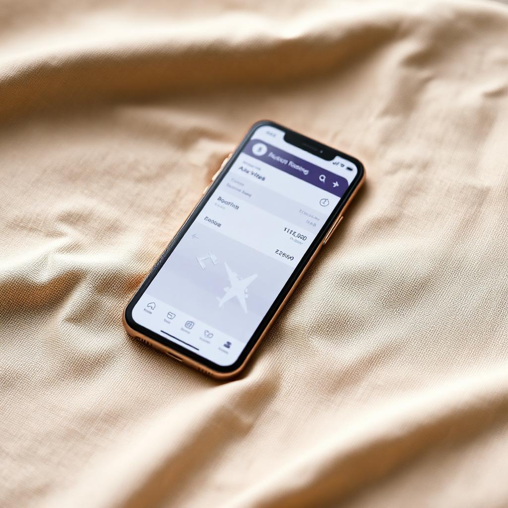 Airline app UX case